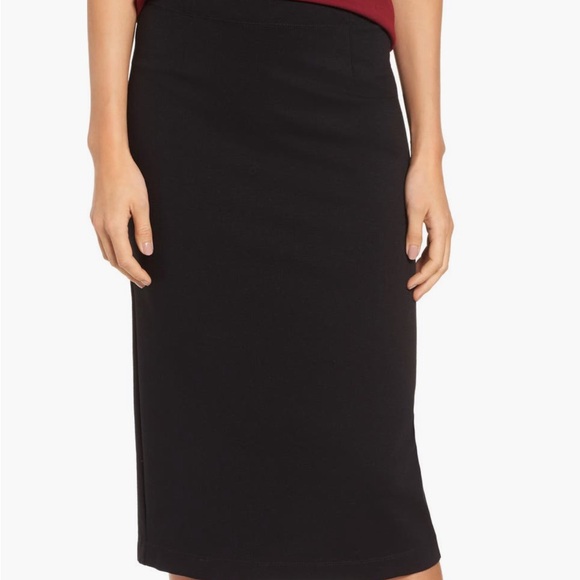 Dresses & Skirts - Eileen Fisher System Women’s Tencel Stretch Ponte Skirt Size Large Black NWOT